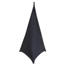 On-Stage SSA100B, Speaker/Lighting Stand Scrim, Stretchable, Durable Nylon w/ Built in Bag Construction, Black