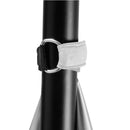 On-Stage SSA100W, Speaker/Lighting Stand Scrim, Stretchable, Durable Nylon w/ Built in Bag Construction, White