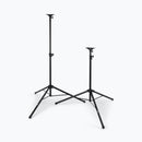 On-Stage SSP7850, Professional Speaker Stand Pack, Height Adjustment 46" - 74", 120 lbs Each Weight Capacity, Steel Construction, Black
