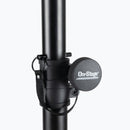 On-Stage SSP7950, All-Aluminum Speaker Stand Pack, Height Adjustment 45" - 72", 120 lbs Each Weight Capacity, Aluminum Construction, Black