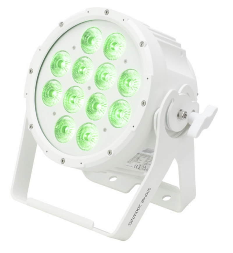 SixPar 200WMG White Marine Grade IP65