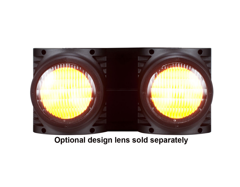 DTW BLINDER 350 IP 2 x 175W IP65 2 lite Blinder WW,AMBER COB