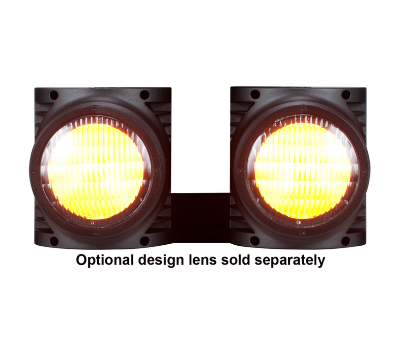 DTW BLINDER 700IP 4 x 175W IP65 2 lite Blinder WW,AMBER COB