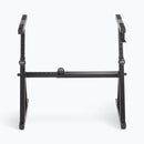 On-Stage KS1355, Single Tier Z Keyboard Stand, Height Adjustment 20.5" - 33.5", 400 lbs. Weight Capacity