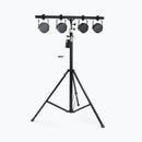 On-Stage LS9900B, Crank-Up Lighting Stand, Height Adjustment 74"-157.5", 220 lbs. Weight Capacity