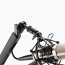 On-Stage MBS-LP1, Low-Profile Broadcast Boom Arm, 3.5 lb Weight Capacity, Black, Includes Cable-management Clips and camera-mount Adapter