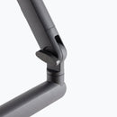 On-Stage MBS-LP1, Low-Profile Broadcast Boom Arm, 3.5 lb Weight Capacity, Black, Includes Cable-management Clips and camera-mount Adapter
