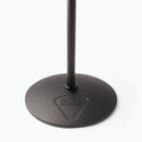 On-Stage MS9510, Production-Grade One-Handed Mic Stand with Round Base, Height Adjustment 43″-69.75″, 5/8"-27 Threading