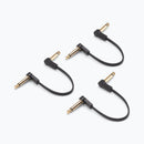 On-Stage OSPRO-FPC-3, Production-Grade Flat Patch Cables (3-Pack), 6" Length, 26 AWG Gauge, Oxygen-free copper, Spiral Shielding Construction
