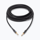 On-Stage OSPRO-ICS-25, Production-Grade Braided Instrument Cable (Straight to Straight) 25 ft, Gold-plated, Straight ¼" Connectors Connectors, 24 AWG Gauge, Oxygen-free copper, Braided Shielding Construction