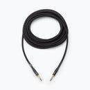 On-Stage OSPRO-ICS-25, Production-Grade Braided Instrument Cable (Straight to Straight) 25 ft, Gold-plated, Straight ¼" Connectors Connectors, 24 AWG Gauge, Oxygen-free copper, Braided Shielding Construction