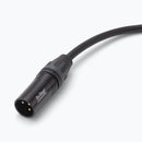 On-Stage OSPRO-MC-10, Production-Grade Microphone Cable (XLR to XLR) 10 ft, Gold-plated, XLR to XLR Connectors, 24 AWG Gauge, Oxygen-free Copper Construction