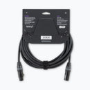On-Stage OSPRO-MC-20, Production-Grade Microphone Cable (XLR to XLR) 20 ft, Gold-plated, XLR to XLR Connectors, 24 AWG Gauge, Oxygen-free Copper Construction