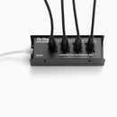 On-Stage OSPRO-SNK4BM, Production-Grade SNK4BM Snake Signal Box Male, Consolidates Four of Your XLR Connections Into One Ethernet Cable, Route Signals in Either Direction