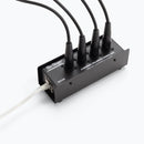 On-Stage OSPRO-SNK4BM, Production-Grade SNK4BM Snake Signal Box Male, Consolidates Four of Your XLR Connections Into One Ethernet Cable, Route Signals in Either Direction