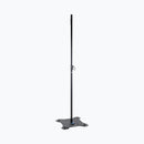 On-Stage SS8000, Production-Grade Speaker/Lighting Stand, Height Adjustment 55.51 - 98.42 in, 65 lb Weight Capacity, Steel with Metal Knob Material, Black, Includes 38mm Speaker Adapter, M10x35mm Bolt and Washer