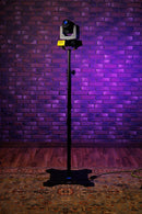 On-Stage SS8000, Production-Grade Speaker/Lighting Stand, Height Adjustment 55.51 - 98.42 in, 65 lb Weight Capacity, Steel with Metal Knob Material, Black, Includes 38mm Speaker Adapter, M10x35mm Bolt and Washer