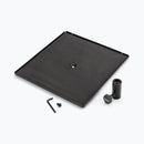 On-Stage SST1000, Speaker Stand Tray, 30 lb Weight Capacity, Steel/EVA Construction, Black, Includes Hex Wrench
