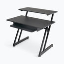 On-Stage WS7500B, Workstation, 175 lbs. Weight Capacity, Wood and Steel Construction, Black