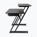 On-Stage WS7500B, Workstation, 175 lbs. Weight Capacity, Wood and Steel Construction, Black