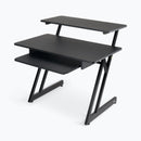 On-Stage WS7500B, Workstation, 175 lbs. Weight Capacity, Wood and Steel Construction, Black