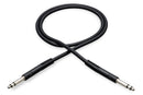 HOSA - Balanced Interconnect, TT TRS to Same, 2 ft