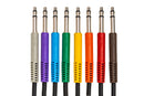 HOSA - Balanced Patch Cables, TT TRS to Same, 1 ft