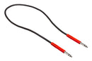 HOSA - Balanced Patch Cables, TT TRS to Same, 1 ft