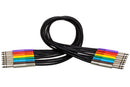HOSA - Balanced Patch Cables, TT TRS to Same, 1 ft