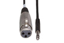 HOSA - Balanced Interconnect, XLR3F to TT TRS, 3 ft