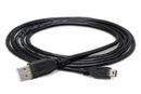 HOSA - High Speed USB Cable, Type A to Mini B, 6 ft