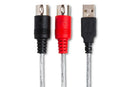 HOSA - TRACKLINK MIDI to USB Interface, MIDI I/O to USB Type A, 6 ft