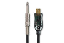 HOSA - TRACKLINK Guitar to USB Interface, 1/4 in TS to USB Type A, 10 ft