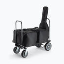 On-Stage UTC5500, All-Terrain Utility Cart, Bed Size Adjusts to Take on Large Loads or Fit Through Tight Spaces, Handles Can Lie Flat Against the Bed to Clear the Way for Oversized