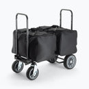 On-Stage UTC5500, All-Terrain Utility Cart, Bed Size Adjusts to Take on Large Loads or Fit Through Tight Spaces, Handles Can Lie Flat Against the Bed to Clear the Way for Oversized