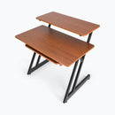 On-Stage WS7500RB, Workstation, 175 lbs. Weight Capacity, Wood and Steel Construction, Rosewood and Black