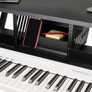 On-Stage WS7700B, Large Workstation, 175 lb Weight Capacity, MDF & Steel; Wood & Steel Construction, Black