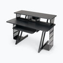 On-Stage WS7700B, Large Workstation, 175 lb Weight Capacity, MDF & Steel; Wood & Steel Construction, Black