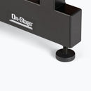 On-Stage WSR7500B, Rack Cabinet, 175 lb Weight Capacity, Laminated Wood and Steel Construction, Black