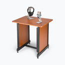 On-Stage WSR7500RB, Rack Cabinet, 175 lb Weight Capacity, Laminated Wood and Steel Construction, Rosewood and Black