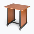 On-Stage WSR7500RB, Rack Cabinet, 175 lb Weight Capacity, Laminated Wood and Steel Construction, Rosewood and Black