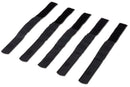 HOSA - Hook and Loop Organizer, Black, Center-pass Gap, 0.75 in x 8 in