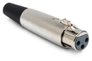 HOSA - Connector, XLR3F