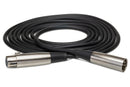 HOSA - Balanced Interconnect, XLR3F to XLR3M, 2 ft