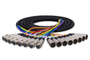 HOSA - Balanced Snake, XLR3F to XLR3M, 2 m