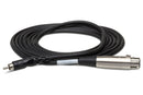 HOSA - Unbalanced Interconnect, XLR3F to RCA, 3 ft