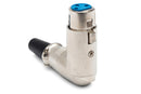 HOSA - Connector, Right-angle XLR3F