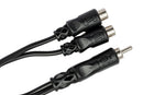 HOSA - Y Cable, RCA to Dual RCAF