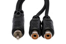 HOSA - Y Cable, RCA to Dual RCAF