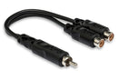 HOSA - Y Cable, RCA to Dual RCAF